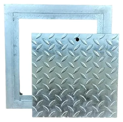 Produktbild von Befahrbare Schachtabdeckung 60 x 60 cm verzinkt