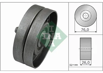 Immagine prodotto di Puleggia per cinghia Poly-V INA 532 0326 30