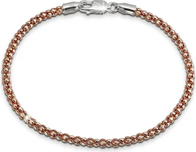 Image de SilberDream Bracelet Femme Framboise 925 argent poli 19cm rose argent SDA2269E