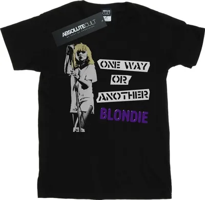 Produktbild von Blondie - "One Way Or Another" T-Shirt für Herren BI24511 (XL) (Schwarz)