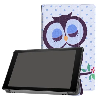 Zdjęcie produktu dla Pokrowiec na tablet Amazon Fire HD10 10.1 2017/2019 Smart Cover Slim Case Pouch + darmowy rysik Pen
