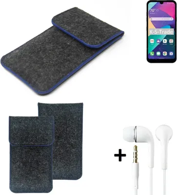 Produktbild von K-S-Trade Handy Schutz Hülle kompatibel mit LG Electronics Phoenix 5 Schutzhülle Handyhülle Filztasche Pouch Tasche Case Sleeve Filzhülle