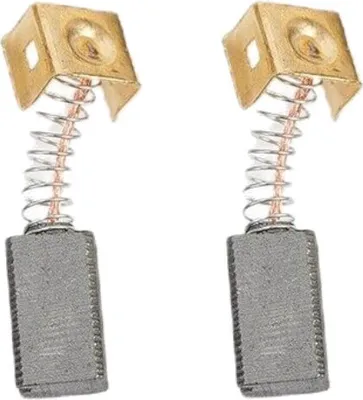 Produktbild von 2x Trade-Shop Motorkohlen / Kohlebürsten / Kohlestifte 6,5 x 8 x 12,5mm kompatibel mit Black & Decker CD105 CD110 CD115 KG900 KG915 AST6 AST15 FG005