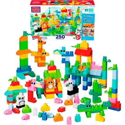 Immagine prodotto di MEGA BLOKS JCF93, Set di costruzioni, 1 anno/anni, Plastica, 250 pezzi, 3,83 kg