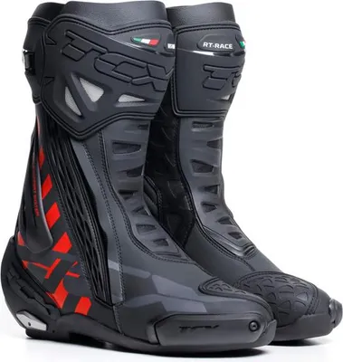 Produktbild von Motorradstiefel TCX RT-RACE schwarz/schwarz/rot 2023 47
