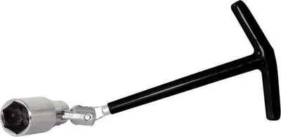 Produktbild von KS Tools T-Griff-Zündkerzenschlüssel mit Gelenk, 21 mm