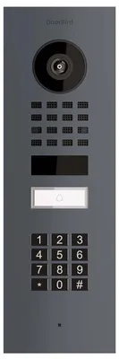 Produktbild von Unterputz Türsprechanlage Smart-IN Doorbird D1101KV mit Keypad Modul Anthrazit