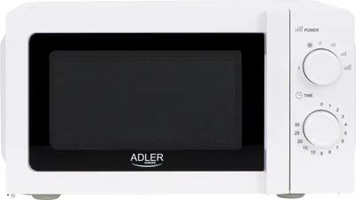 Image de Adler AD 6205 micro-ondes Blanc Solo micro-ondes Comptoir 20 L 700 W