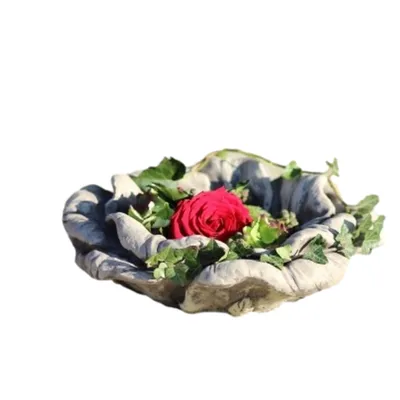 Produktbild von Schöne Rosenschale aus Steinguss Neu Frostfest Witterungsbeständig V-114733