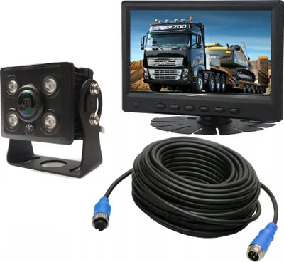 Obrázek produktu pro Sada širokoúhlé couvací kamery AHD 1080P + monitor 7 24V