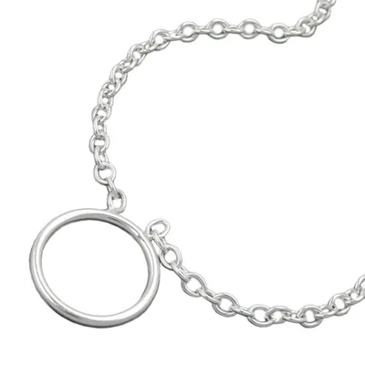 Produktbild von Kette 22mm Ankerkette für Charmeinhänger Silber 925 38cm silber 2,2mm