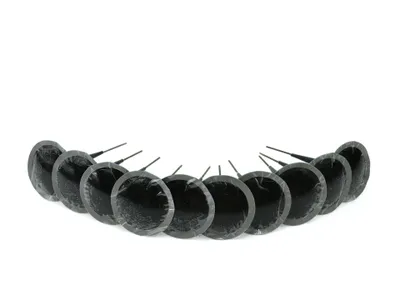 Immagine prodotto di GEKO Bit di riparazione pneumatici con toppa da 6 mm per pneumatici, set di 10 G71213