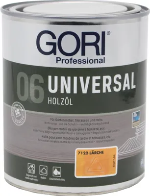 Produktbild von Gori Universal Holzöl 0,75L Lärche Gartenmöbelöl Terrassenöl
