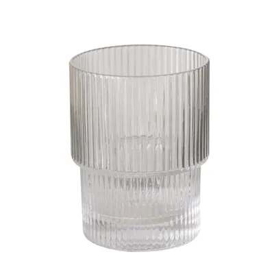 Zdjęcie produktu dla Prążkowana szklanka RIFFO, 180 ml