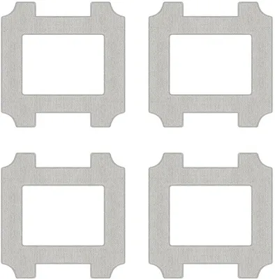 Produktbild von Ersatz-Mopp-Pads für Dreame C1/C1 Station Fensterreinigungsroboter, waschbar, wiederverwendbar, Ersatzteile, 4 Stück