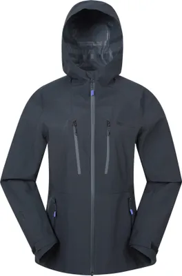 Image de Mountain Warehouse - Veste "Rainstorm 2.5" imperméable pour femme MW4090 (32 FR) (Noir)