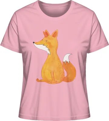 Produktbild von Mr. & Mrs. Panda Damen T-Shirt Einhorn Wunsch Größe M - Baumwolle Pink - Geschenk, Einhörner, Oberteil, Baumwoll, Shirt, Fuchs, Unicorn, Fuchshörnchen, Frauen, Sommershirt
