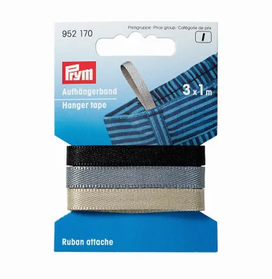 Produktbild von Prym Aufhängerband beige/grau/schwarz