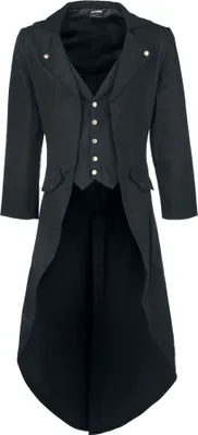 Produktbild von Banned Alternative Militärmantel Herren Dovetail Coat schwarz XL