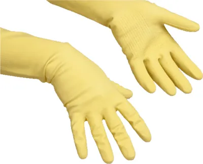 Image de Vileda Professional SafeGrip - Le gant en latex naturel antidérapant - XL | Paquet (1 pièce)