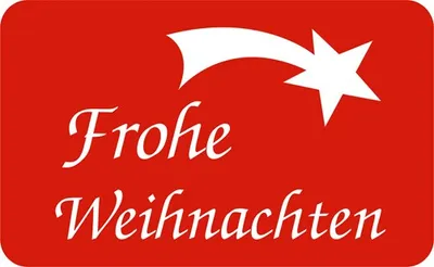 Produktbild von Frühstücksbrettchen Frohe Weihnachten, Modell:hellrot