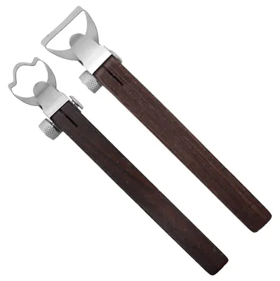 2er-Set Tonskulptur-Werkzeuge mit Holzgriffen, 12,5 cm