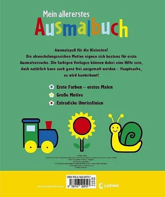 Obrázok produktu pre VYDAVATEĽSTVO: LOEWE VERLAG Moja úplne prvá omaľovánka (traktor)