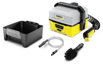 Produktbild von Kärcher Mobile Outdoor Cleaner OC 3 + Adventure Box, Fördermenge 2 l/min, 15min