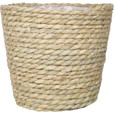 Produktbild von Bela Arte Blumentopf - Rattan - geflochtene Weide - 17 cm - Korb