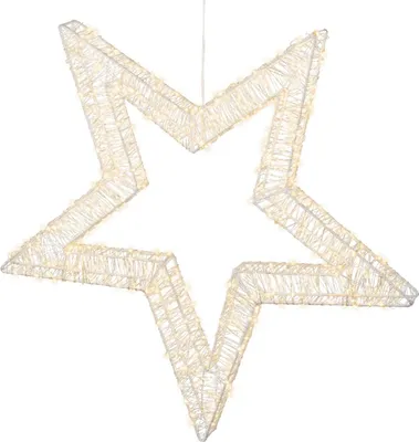Produktbild von Lumineo Micro LED Stern weiss 58 cm