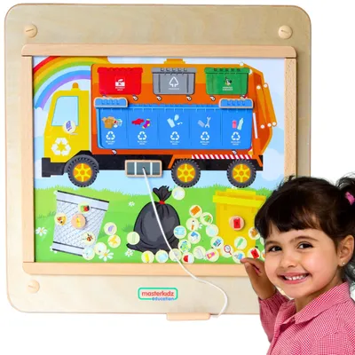 Productafbeelding van Masterkidz Montessori Educatief Afvalsorteerbord