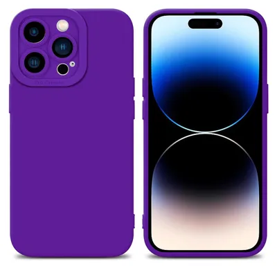 A product image showing a purple phone case and a smartphone.