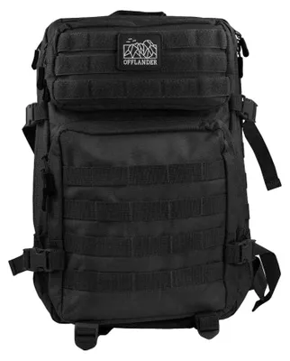 Immagine prodotto di Offlander - Zaino da trekking "Survival", 43 L PP11598 (taglia unica) (nero)