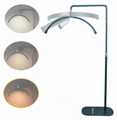 Immagine prodotto di Lampada da terra, illuminazione a due colori, luminosità regolabile, attacco Y16, orientabile