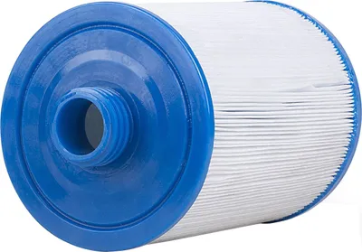 Produktbild von BELIANI Filter für Jacuzzi Blau und Weiß Kunststoff rund 15x15x21 cm Spa Whirlpool Ausstattung Zubehör Wasserpflege Filteraustausch Filterkartusche