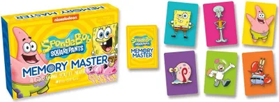 Obrázok produktu pre Vodnár SpongeBob kartová hra Memory Master *anglická verzia*