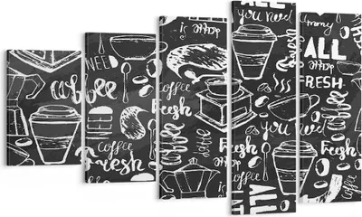 Produktbild von Bild auf Leinwand - Leinwandbild - Graffiti modern - 100x60cm - Wand Bild - Wanddeko - Wandbilder - Leinwanddruck - Bilder - Kunstdruck - Wanddekoration - Leinwand bilder - Wandkunst - EG100x60-3788