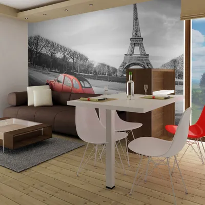 Produktbild von Basera Fototapete Motiv Paris 100404-62, Vliestapete, 250x193 cm