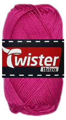 Produktbild von 50 Gramm Twister Ibiza aus 100 % Baumwolle 38 Cyclam