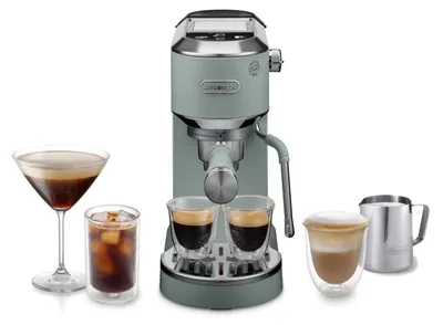 Immagine prodotto di DeLonghi EC890.GR Dedica Duo  Macchina per caffè espresso con portafiltro