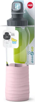 Produktbild von emsa Glas-Trinflasche Drink2Go 0,7 Liter gelb