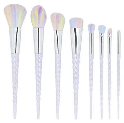 Productafbeelding van MIMO Make-up Borstelset Eenhoorn Pastel, 8-delig