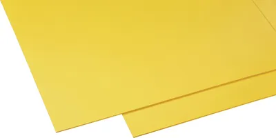 Produktbild von Gutta Hartschaumplatte 50 x 100 cm, 3 mm, gelb