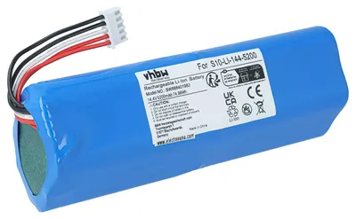 Produktbild von vhbw Akku kompatibel mit Ecovacs Deebot T8 Pure, X1 Omni, X1 Turbo Saugroboter türkis (5200 mAh, 14,4 V, Li-Ion)
