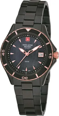 Produktbild von Swiss Alpine Military Damen Armbanduhr Taucheruhr 7740.1187