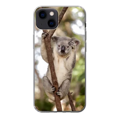 Produktbild von MuchoWow® Handyhülle Schutzhülle Hülle für iPhone 13 Koala - Äste - Tier - Kinder - Jungen - Mädchen Silikon Softcase Handy Hülle - Karteninhaber