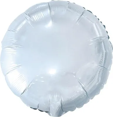 Immagine prodotto di Palloncino rotondo in foil bianco 45 cm