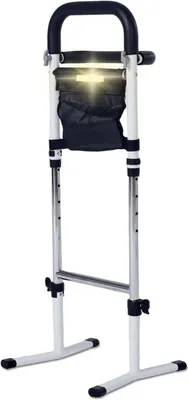 Obrázok produktu pre Seniorská chodítka 5 stupňov, pomôcka na vstávanie, uhlíková ocel, 150 kg, pre toaletu