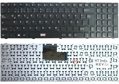 Produktbild von DE - Tastatur Keyboard version 1 kompatibel für Medion Akoya E7415 100382024