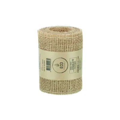 Produktbild von Tischläufer Jute Juteband Natur Tischband Boho für Floristik und Deko B15cm L10m